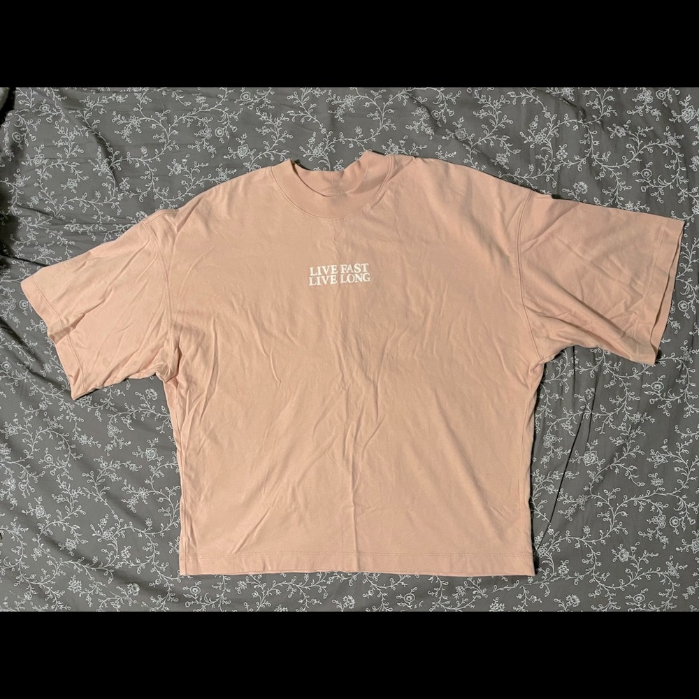 Pink Live Fast Live Long Tee-Shirt